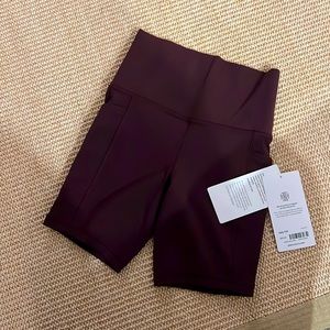 brand new w/ tag athleta spandex 7” bike shorts